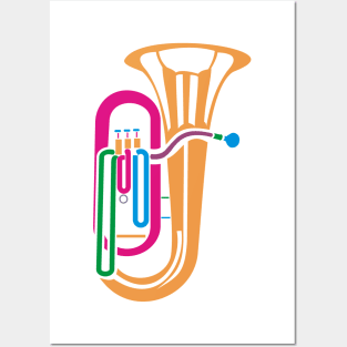 Tuba Posters and Art